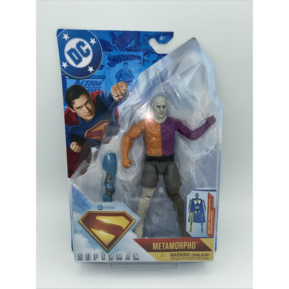 Spinmaster Superman DC Comics Metamorpho Action Figure New Factory Sealed